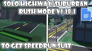 Solo Rush Speedrun Suit | World Tower Defense V1.18.1
