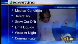 Bedwetting isn't uncommon
