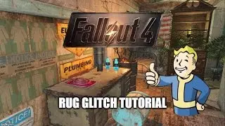 Fallout 4 RUG GLITCH TUTORIAL. How to place items inside each other.