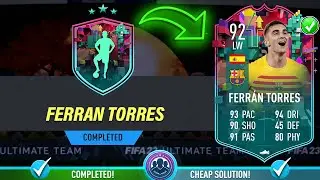 92 Level Up Ferran Torres SBC Completed - Cheap Solution & Tips - Fifa 23