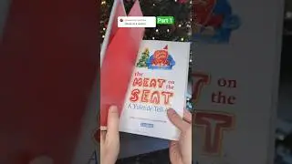 reading my childrens book about Santa #childrensbooks #illustrator #author #elfontheshelf #christmas
