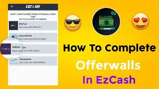 EzCash App AdGem Offerwalls completed | 100% working trick | Best Trick of 2022 | EzCash