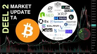 CRYPTO MARKET UPDATE  BTC DIA FTM HOT IOTA LTC MATIC NEO OCEAN PERL SOL TOMO VET XLM XRP XTZ ZIL ZRX