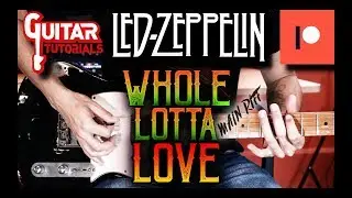 Whole Lotta Love (Led Zeppelin) - Main Riff - Guitar Tutorial with Paul Audia