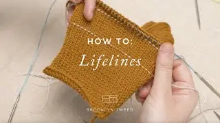 Как вязать: линии жизни | Brooklyn Tweed