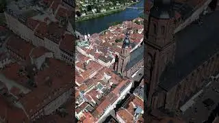 Heidelberg, Germany 🇩🇪 #germanytourism #travel #bestofeurope #djimini3 #europe #drone