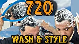 ROAD TO 720 WAVES! WEEK 20 BRUSHING!!!STARTED/TIPS#360waves#720waves#540waves