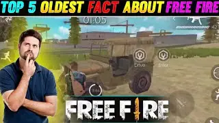 TOP- 5 OLDEST FACT ABOUT FREE FIRE || #shorts #freefireshorts