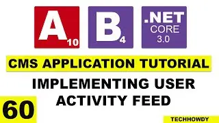 Implementing User Activity Feed In Angular Application | Angular 10 | ASP.NET CORE 3.0