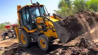 NEW JCB 3DX ECO XPERT 49HP BS5 LODER SPEED WORK 😳😮@MRINDIANHACKER @MrBeast @MasoomSharma