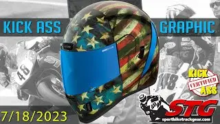 Kick A** Helmet Graphic of the Week 7/18/2023