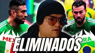 ¡México Eliminado vs Brasil!, mi opinión respetuosa y sincera del partido.