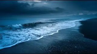 Majestic Night Sea Therapy &ndash; Ocean Waves at Night For Fall Into A Deep Sleeping To Best Relaxing