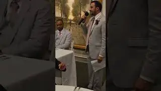 Alex Domsky Toast to Newlyweds Ellie & Aaron Lawson