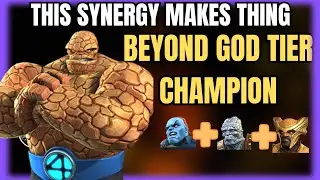 This Synergy makes The Thing Beyond god tier champion! 7 star Rank 1 Gameplay! #mcoc #mcocgameplay