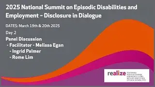 2025 NSEDE Day 2 Panel Discussion: Episodic Disability Disclosure in the Workplace