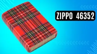Запальничка Zippo 46352 Red Plaid Design