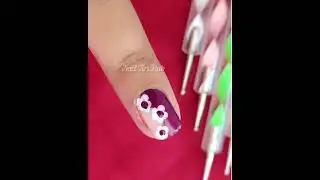 Easy Nail Art Within 2 Minutes 💅Dry Marble Nail Art /DIY Marble Nailart For Beginners At Home #nails