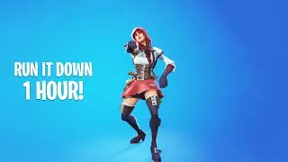 Run It Down Dance 1 Hour Fortnite!