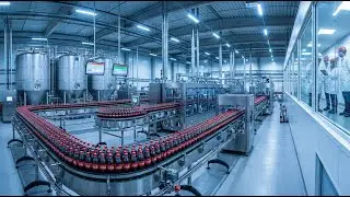 How Coca Cola Is Made Today Inside the Modern Factory & Billion Dollar Industry Secrets Full Process