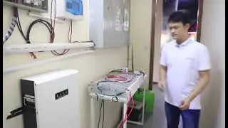 JSD wall mounting hybrid off grid solar energy system use for home