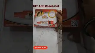 Hit anti roach gel how to use  #cleaningsolutions #housekeeping #autoclean