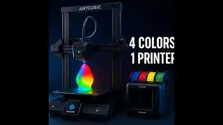 Anycubic Kobra S1 Combo &ndash; 4 Filaments. 1 Printer. Endless Possibilities