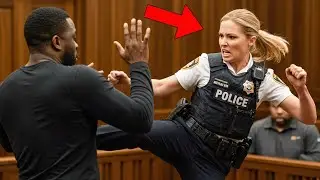 Racist Cop Targets Black Man&mdash;Her Triumph Turns to Horror When His True Power Is Revealed in Court