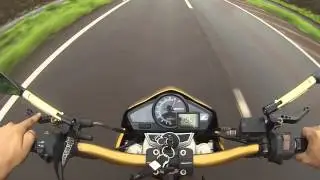 Tadashi CB300 - 168 km/h de leve !!!!! Pinhao 15