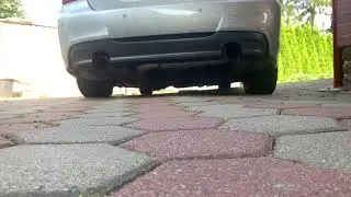 Bmw E90 335d straight pipe cold start
