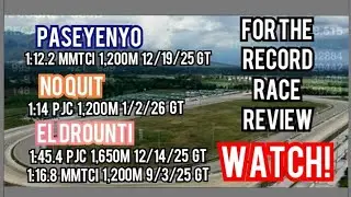 PASEYENYO/NO QUIT/EL DROUNTI/3Y&UPM-P/PHIL JOCKEY CLUB/@mangkelostv2053