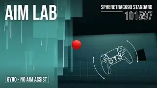 Aim Lab - Spheretrack90 Standard: 101597 | PS5 Controller + Gyro Aim - No Aim Assist