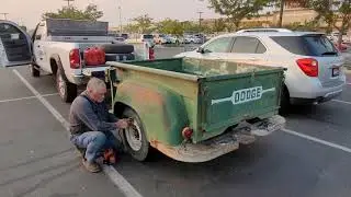 Will this 1962 Dodge Step Side Trailer Make it home? - Lambvinskis Garage Episode 4