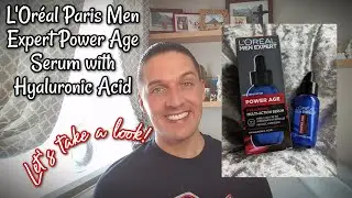 L'Or&eacute;al Paris Men Expert Power Age Сыворотка с гиалуроновой кислотой