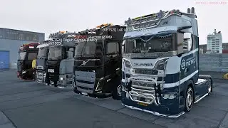 Epic Truck Convoy Gathering | Scania & Volvo Power Show in ETS2 Multiplayer