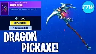 Fortnite Item Shop *NEW* EPIC DEMON SKULL PICKAXE!!! (Fortnite Battle Royale)