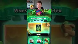 Vines will get Emergency Nerfed  #clashroyale  #gaming