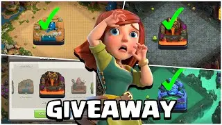 Coc Live - Shadow Scenery, Tiger Mountain Scenery, Primal Scenery Giveaway | Clash of Clans Update