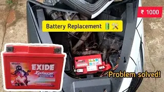 Honda Dio Battery Replacement 🛠 | Battery Change| All Scooty 🛵