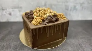 Sós karamellás torta