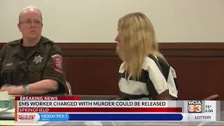 Springfield EMS worker charged with first degree murder to be released on bond