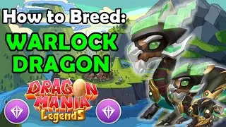 How to Breed the WARLOCK DRAGON in DML! 3 BEST Breeding Combinations! DotM October 2020