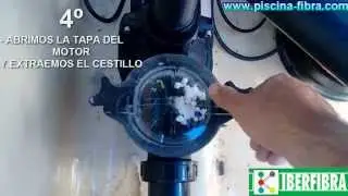 LIMPIEZA DE CESTILLO DE LA BOMBA DE LA DEPURADORA (FILTRO BOMBA)