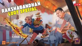 Valorant Live | Day 18 | Raksha Bandhan Loot Special 🎁 | Jett Shopping Day | SpyderKhelray
