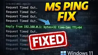 How to Fix Ping Problem on Windows | MS Ping Error & Network Fix