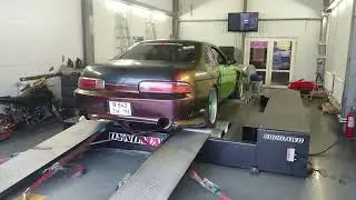Toyora Soarer 1jz-gte Garrett 3076R dyno
