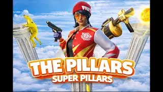 SUPER PILLARS IS CRAZY! (Fortnite Map Review)