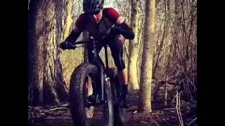 Fat bike fly by
