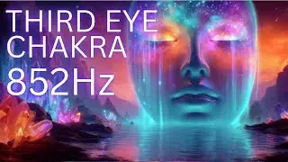 852Hz Third Eye Chakra Healing | Intuition, Focus & Inner Awareness | 10 Minute Meditation