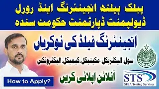 Government of Sindh Jobs | Public Health Engineering And Rural Development Department Vacancies